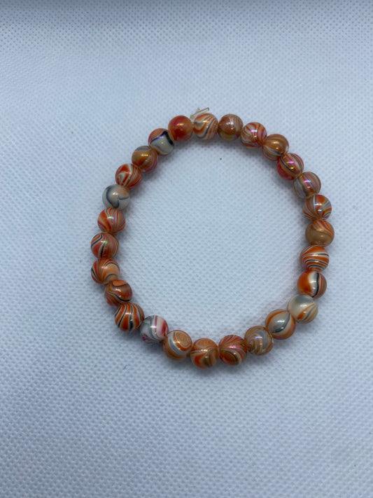 Marble Beaded Bracelet