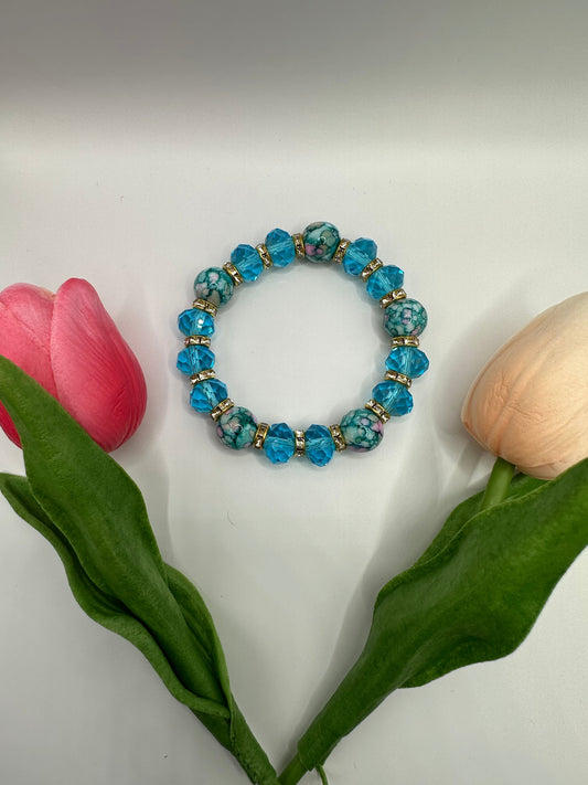 Spring Blooms Beaded Bracelets